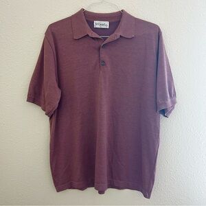 St. Croix Burgundy Polo Shirt